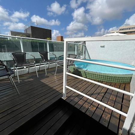 Flat 502 Com Piscina Privativa - 02 Quartos João Pessoa Kültér fotó