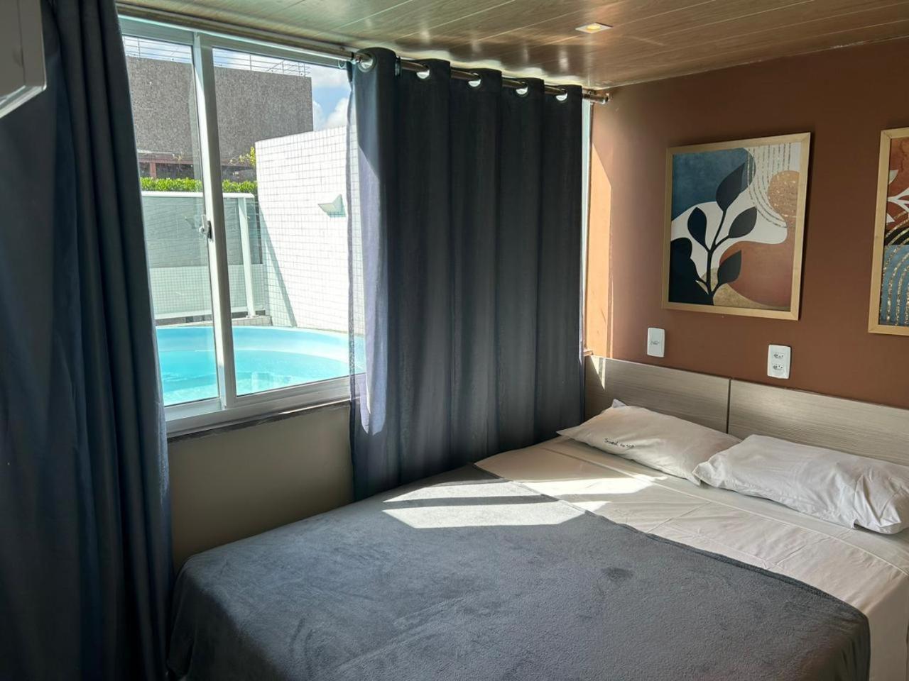Flat 502 Com Piscina Privativa - 02 Quartos João Pessoa Kültér fotó